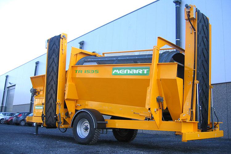 VEGUEMAT - Compostage & recyclage - Crible trommel - MENART - TR 1535