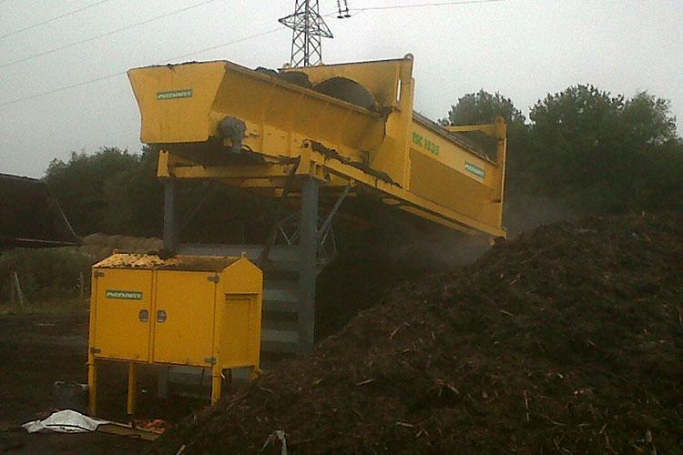 VEGUEMAT - Compostage & recyclage - Crible trommel - MENART - TSC 1535