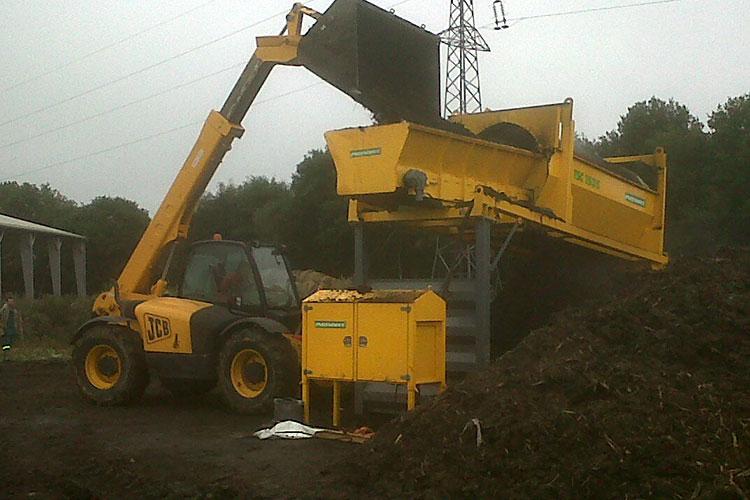 VEGUEMAT - Compostage & recyclage - Crible trommel - MENART - TSC 1535