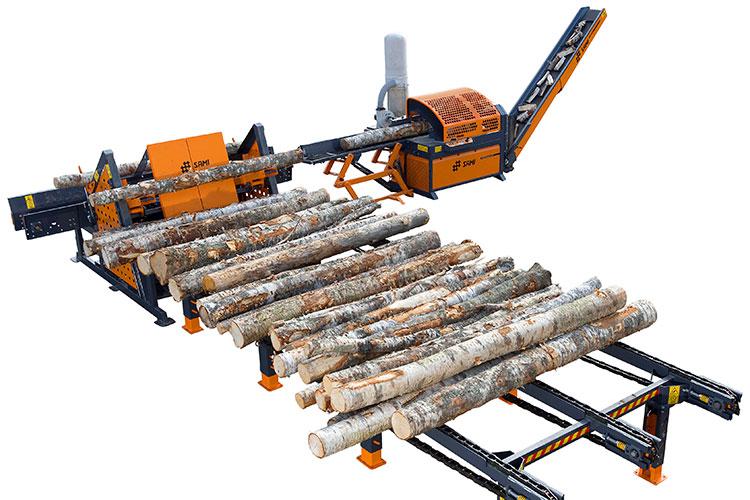 VEGUEMAT - Vente de matériel neuf - Forestier - Combiné bois scieur-fendeur SAMI